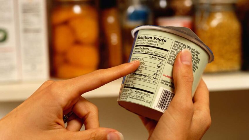 Nutrition Label